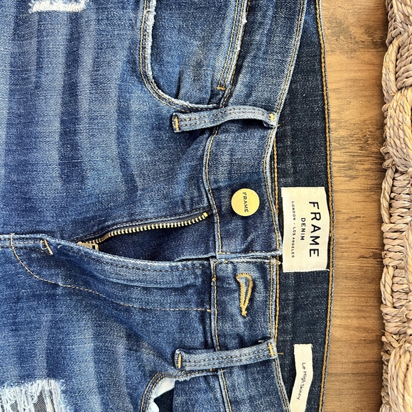 FRAME Le High Rise Skinny Jeans - Picture 4 of 6